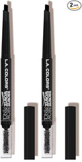 L.A. COLORS Browie Wowie, Black, 1 Count CBP408 (Pack of 2)