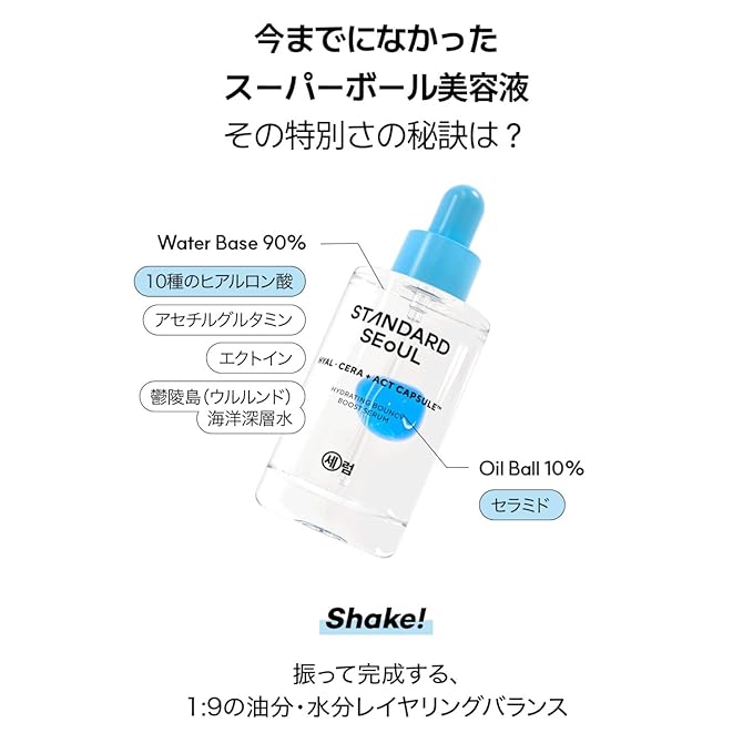 Hydrating Serum with Hyal·Cera Capsules – Deep Moisture for Inner Dryness, Fast-Absorbing Lightweight Texture, Daily Use for Sensitive Skin, 30ml