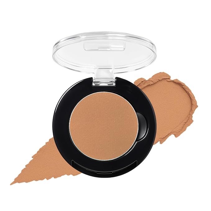 Refillable Eyeshadow Palette - Matte/Glitter/Duo-Chrome Pressed Powder & Cream Formula, Neutral/Shimmer/Smokey Multichrome, Travel-Friendly Iron Pan Refills (Matte, B02)