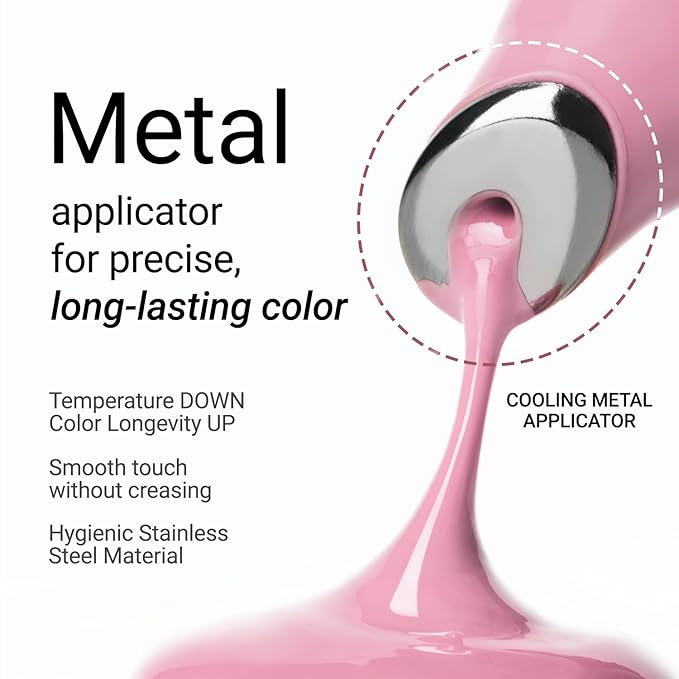 JUNG SAEM MOOL LIP-PRESSION Metal Serum Gloss | Hydrating Tinted Lip Balm with a Hygiene Precision Metal Applicator & Serum Infused Ingredients, Korean Lip Plumper Gloss (Mermaid Dew)