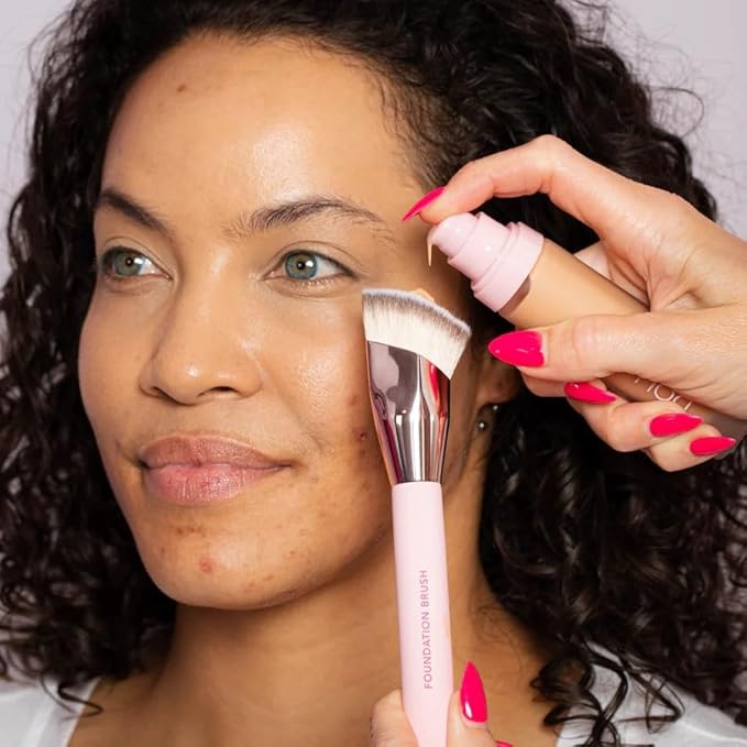 T.C.E. Super Coverage Serum Full Coverage Foundation Makeup for Mature Skin – Hydrating Formula w/Peptides – Full Coverage Makeup – Clean, Vegan, Cruelty-Free - 60 Day Supply - (Fair/Light)
