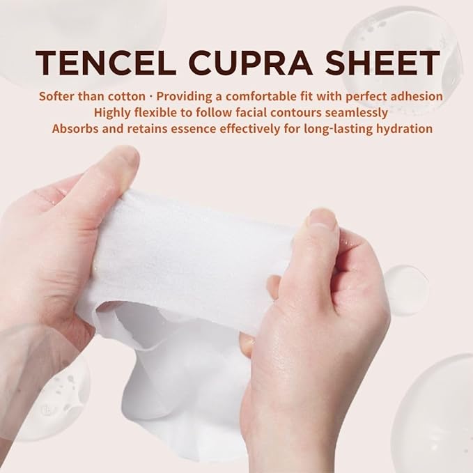 JAYJUN Collagen Skin Fit Mask (10 Sheets) – 2-Step All in one Hydration & Firming Ritual with Hyaluronic Acid & Marine Collagen 0.84 fl. oz.