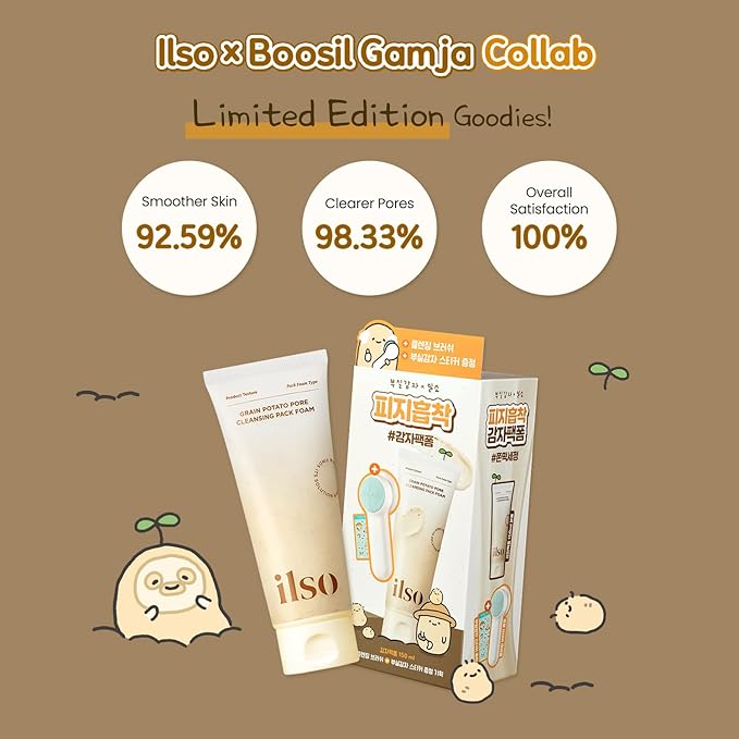 ILSO - GRAIN POTATO PORE CLEANSING PACK FOAM (BOOSIL GAMJA Edition)