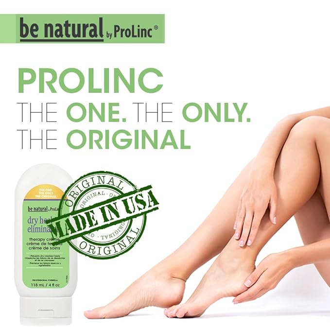 ProLinc Dry Heel Eliminator | Protect and Hydrate Dry Heels and Feet | Fast Absorbing and Non Greasy | Made in the Usa | 4 Fl. Oz
