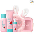 QUIYUM Watermelon & Niacinamide Skin Care Set, Beauty Facial Skincare Products, Routine Skincare for Teens, Nourishing, Hydration, Glow Up, Trendy Stuff for Girls with 3PCS, Birthday Mother's Day Gift