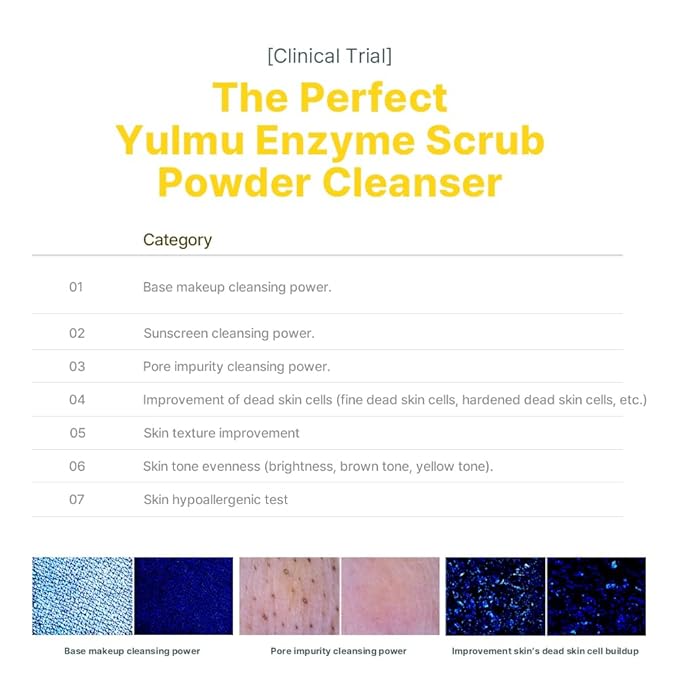 Ariul The Perfect Yulmu Enzyme Scrub Powder Cleanser – Gentle Exfoliation with Job’s Tears & Enzymes, Pore Cleansing, Non-Irritating & & Vegan Formula, Korean Skin Care, 55g / 1.94 oz