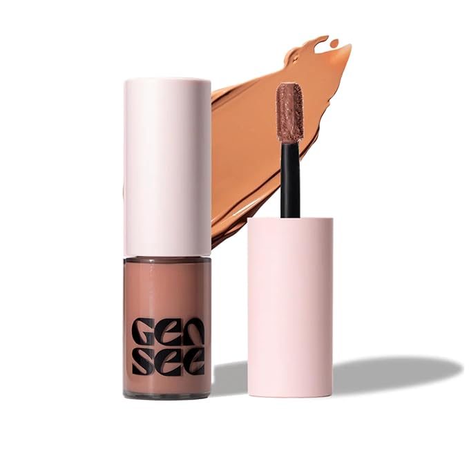 Gen See Mixed Media Matte Liquid Eyeshadow, Reef – Weightless Long Lasting Matte Eye Color, High Pigment Multi-Use Makeup for Eyes Cheeks Lips, Vegan Cruelty-Free, Made in Italy