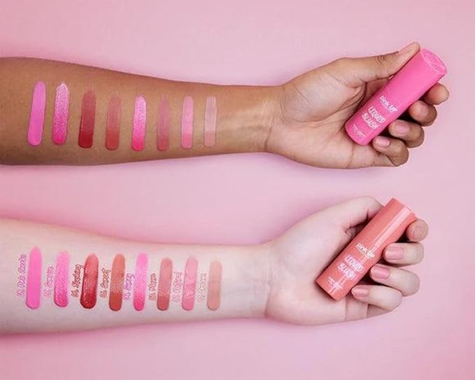 PINK UP | Liquid Blush | Long-Lasting Liquid Blush | Non-Greasy | Highly Pigmented | Suitable for All Skin Types | Matte Colors | Subtle Shimmer Highlights | Shade: Pink Cheeks| 6ml | Model PKLB08