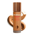 MCoBeauty Flawless Glow Luminous Skin Filter - 6.5 Natural Honey - 4-in-1 Primer, Highlighter & Foundation Booster - Dewy Illuminating Tint Face Makeup with Squalane Vitamin E - Vegan & Cruelty Free