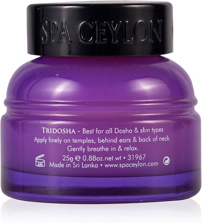 SPA CEYLON SLEEP Calming Balm | Natural Sleep Aid with Lavender & Ylang Ylang | Soothing Body Balm for Bedtime Routine | Suitable for All Skin Types
