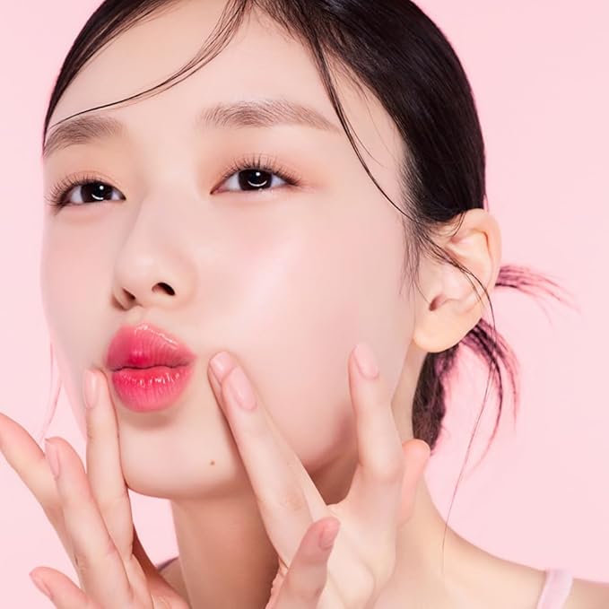 ETUDE Dear Darling Water Tint – Red Grapefruit Ade | Korean Lip Stain & Lip Tint for Hydrated Pink Lips, Smudge-Proof Long-Lasting Lip & Cheek Makeup | K-Beauty Gift, Stocking Stuffers