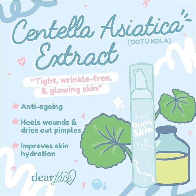 Drunk Skin Facial Wash, 100ml, 3.4 Fl Oz (Pack of 1)