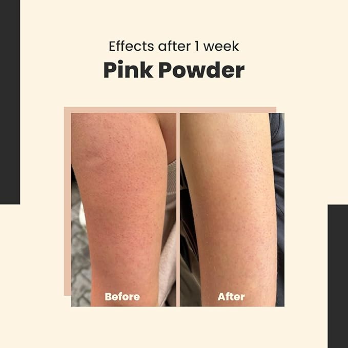 Pink Pow(d) er – Multi-Functional Enzyme Powder Cleanser with Salicylic-Acid, Rice Powder and Clay – 3-in-1 Face Wash, Exfoliator & Face Mask – Vegan, 40 g / 1.41 Fl. Oz