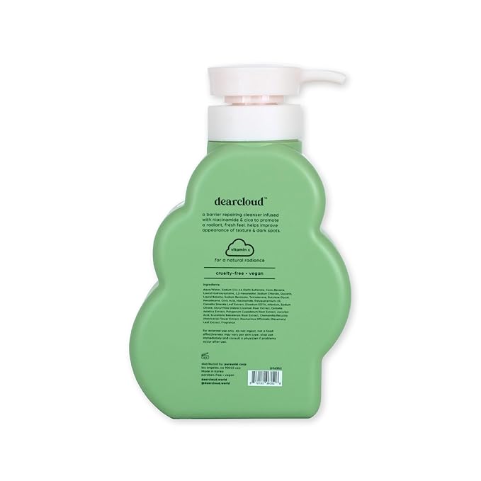 dearcloud Silky Glow Deluxe Body Care Set - Body Lotion + Body Wash - Hyaluronic Acid, Amino Acids, Niacinamide & Vitamin C Self Care Gift Set (Matcha Green Tea)