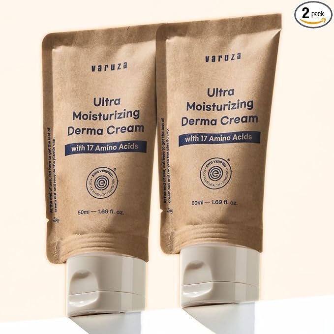 Ultra Moisturizing Derma Facial Cream with 17 Amino Acids Vegan Nano Liposome Cream Low Molecular Weight Hyaluronic Acid Oil Free (Ultra Moisturizing Derma Cream x 2EA)