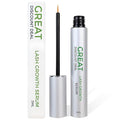 great discount deal Lash Growth Serum for Eyelashes and Brows Biotin, Peptides Ginseng and Hyaluronate Natural Eyelash Enhancer for Fuller, Longer Lashes Vegan 3ml