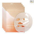 leegeehaam Dr.Ceuracle Vegan Kombucha Tea Essence in Gel Mask - Deep Hydrating Hydrogel Jelly Mask for Glass Glow Skin, Korean Skincare Face Mask (4 Counts (Pack of 1))