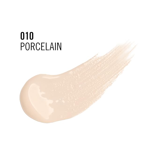 Rimmel London, Multi-Tasker Concealer, 010 Porcelain, Crease-Proof, Transfer-Proof, Waterproof, Up To 24-Hour Wear, Vegan Formula, 0.33oz