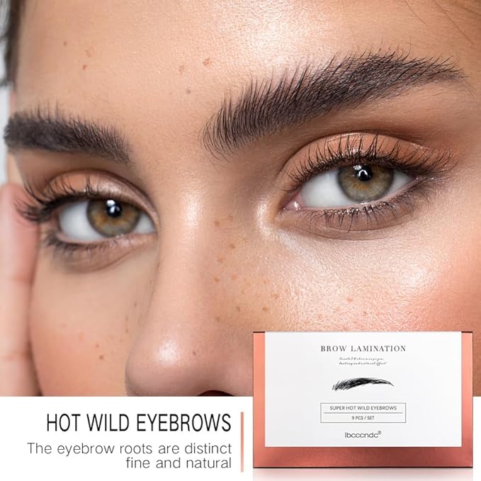 Eyebrow Lamination Kit, Brow Lamination Kit,Professional DIY Eyebrows Lift Styling Kit For Fuller And Messy Eyebrows,Lasting 8 Weeks,Suitable For Salon,Home Use, Clear