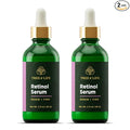 Tree of Life Beauty Retinol Serum, Skin Smoothing Face Oil for Dark and Age Spots and Fine Lines, Facial Serums for Dry and Sensitive Skin Care with Hyaluronic Acid for Soft Skin, 2 Fl Oz (pack of 2)