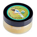 | USDA Organic Unscented Hand Salve – Over 50% Jojoba Oil with Beeswax & Avocado Oil – Fragrance-Free, Gentle Balm for Sensitive Skin, Dry Hands & Cuticles – 2 oz (60 g)