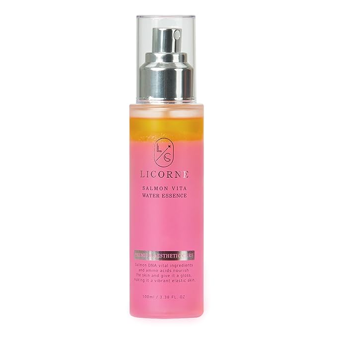 Licorne PDRN Face Mist with Hyaluronic Acid, Niacinamide & Madecassoside – Salmon DNA Hydrating Facial Spray Essence, Dewy Glass Skin K-Beauty Mist, All Skin Types, 3.38 fl oz