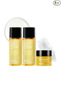 Hanskin PHA Pore Cleansing Oil & Cleansing Balm Mini Set – Travel Size Trial Kit | Gentle Blackhead Care & Makeup Remover for Sensitive Skin | Korean Skincare Gift & Stocking Stuffer (30ml*2 + 8g)