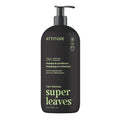 ATTITUDE Men's Shampoo and Conditioner 2-in-1, Fortifying For Fragile Hair, With Caffeine and Green Tea, 97% Natural Origin Ingredients, EWG Verified, Matcha & Bergamot, 32 Fl Oz