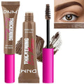 BINGBRUSH Tinted Thickening Brow Gel Brown Mascara,Tinted Eyebrow Gel,Waterproof, Transfer-proof, Brush to Fill in Eyebrows and Cover Gray Hairs - Cruelty Free (2pcs 06 Brunette)