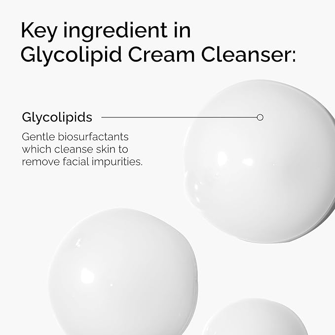 The Ordinary Glycolipid Cream Cleanser, Gentle Makeup Removal with Plant-Derived Glycolipid Agents, 5.1 Fl Oz