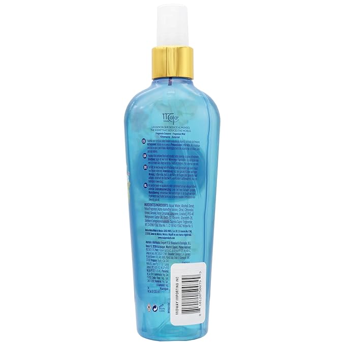 Maja Body Splash Turquoise Water 240mL /8.1 Oz. Freshness and Sensuality.