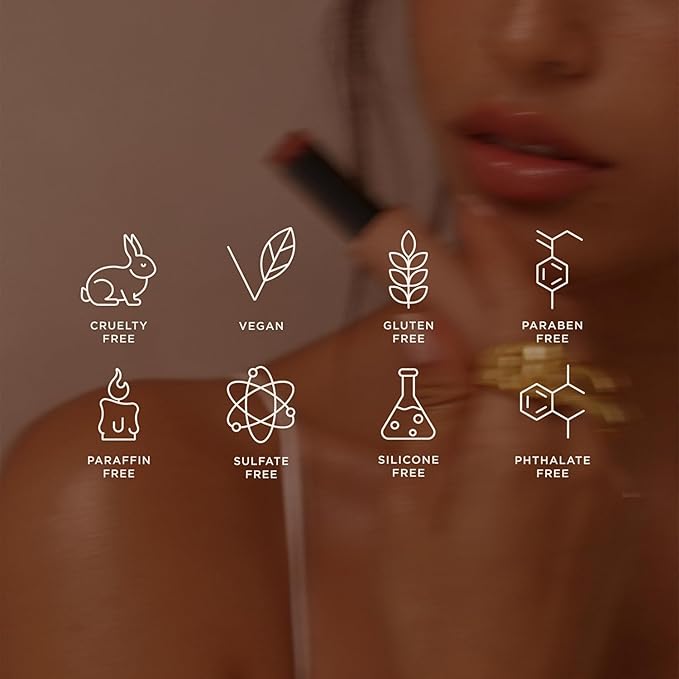 + Lux Unfiltered N°11 Smoothing Hydrating Lip Tint for Women - Tinted Lip Balm with Jojoba & Sunflower Oil - Lightweight Moisturizing Semi-Sheer Color - Vegan & Cruelty-Free - Chili (Spicy Sheer Red)