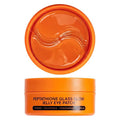 Re.SPN Glass Glow Jelly Under Eye Masks - 60ct Vegan Korean Hydrogel Pads for Dark Circles, Puffiness, Fine Lines & Eye Bags - Infused with Peptide Complex, Niacinamide & Botanicals - Cooling
