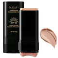 Foundation Stick, 2 in 1 Dual-Ended Long-Lasting Concealer Korean Foundation Stick, Full Coverage Foundation Makeup, Sunscreen Concealer Stick, Tattoo Cover Up Makeup, Matte Finish for Face (WHEAT)