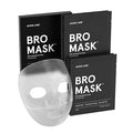 JAXON LANE BRO MASK Premium Korean Face Mask for Men (4x1 Pack) - Anti Aging Sheet Masks w/Hydrogel, Vitamin C, Hydrolyzed Collagen, & Hyaluronic Acid - Perfect Skin Care for Men