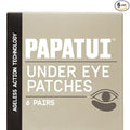 PAPATUI by Dwayne Johnson Fast-Acting Under Eye Patches for Men | Ageless Action to Reduce Puffiness, Dark Circles and Fine Lines | Made with Niacinamide, Hyaluronic Acid, Caffeine | 6ct