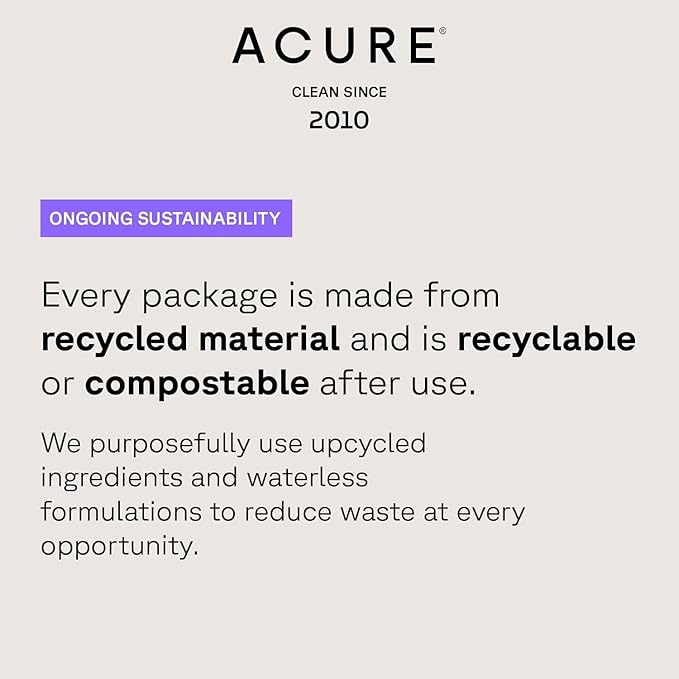 Acure Seriously Soothing SPF 30 Day Cream - Face Moisturizer with SPF 30, Anti Aging Zinc Oxide Sunscreen, Reef-Safe Hydrating Face Cream, Daily Facial Care for Women & Men - 1.7 fl oz (2 Pack)
