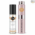CA Perfume Duo Impression of Fancy For Women Perfume Layering Set Long Lasting Travel Size EDP + Body Oil Roll-On Bottle 0.27 Fl Oz+0.33 Fl Oz