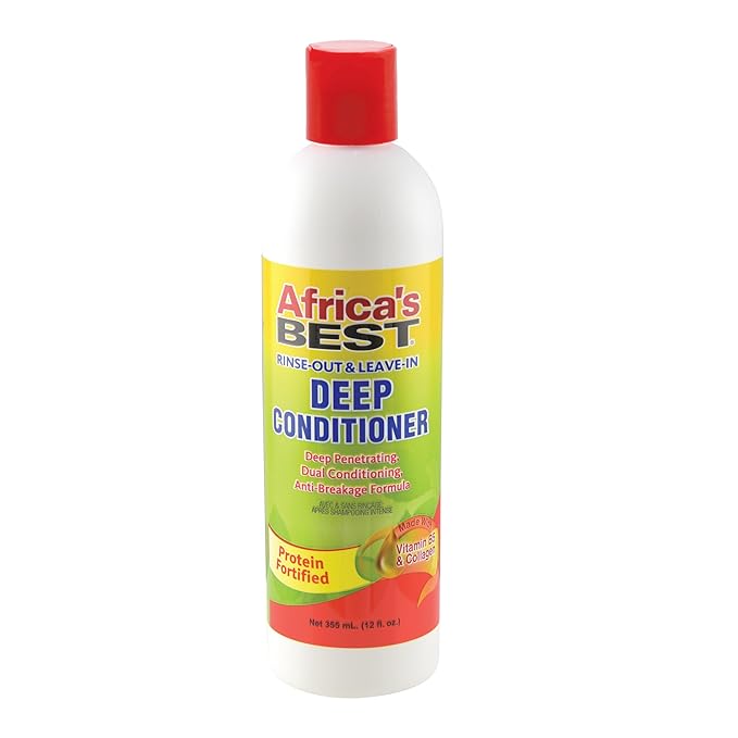 Africa's Best Rinse Out and Leave in Deep Conditioner, 12 Ounce (CH110612)