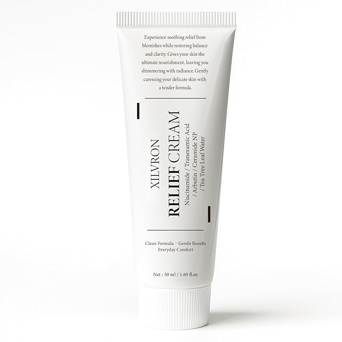 354 Barrier Relief Cream with Niacinamide, Arbutin & Tranexamic Acid, Korean Skin Care Moisturizer for Soothing Repairing & Blemish Care, Vegan & Gentle Formula for All Skin Types, 1.69 Fl Oz