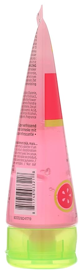Yes To Watermelon Refreshing Jelly Mask, Quenching Lightweight Gel Mask That Helps Soften & Lightly Hydrate Skin, With Antioxidants, Lycopene & Vitamin C, Natural, Vegan & Cruelty Free, 3 Fl Oz