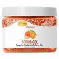 SPA REDI - Exfoliating Scrub Pumice Gel, Mandarin, 16 Oz - Manicure, Pedicure and Body Exfoliator Infused with Hyaluronic Acid, Amino Acids, Panthenol and Comfrey Extract