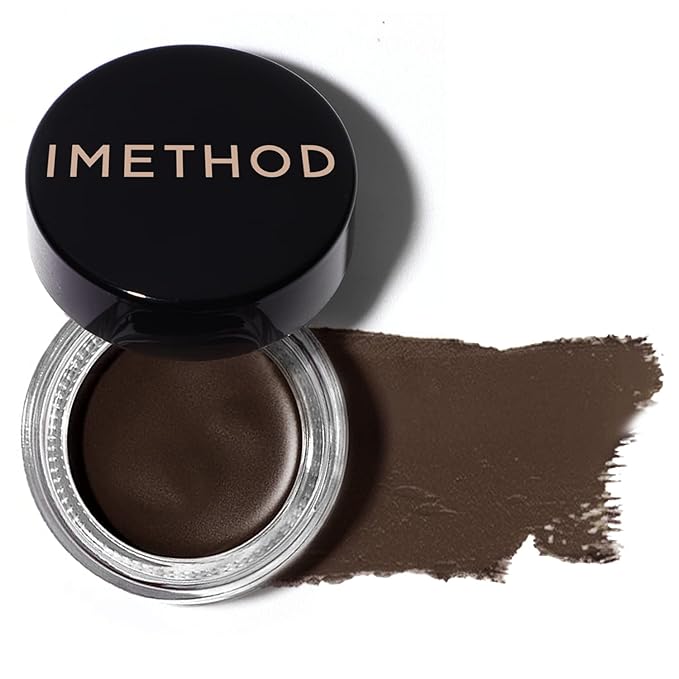 iMethod Eyebrow Pomade for Eye Brow Stamp Stencil Kit, Eyebrow Pomade Refill, Medium Brown