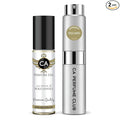 CA Perfume Duo Impression of Polo Santo For Women And Men Perfume Layering Set Long Lasting Travel Size EDP + Body Oil Roll-On Bottle 0.27 Fl Oz+0.33 Fl Oz