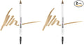 wet n wild Brow-Sessive Brow_Pencil, Ultra-Precise Dual Ended Spoolie Brush for Perfect Buidlable Blendable Shaping, Natural Lasting Shades for Every Brow, Cruelty-Free & Vegan - Taupe (Pack of 2)