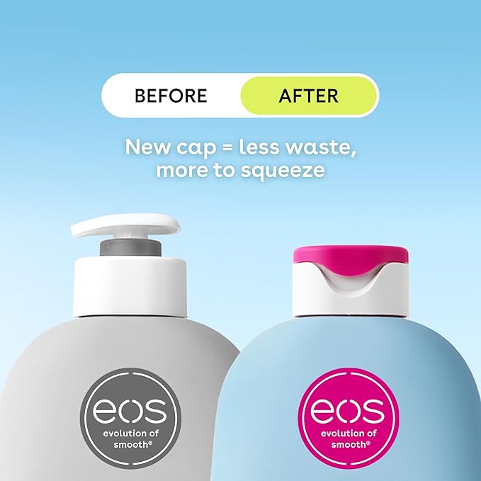 eos Shea Better Sensitive Skin Body Lotion - Fragrance-Free, 48-Hour Moisture Eczema Cream & Dry Skin Relief, Vegan, 16 fl oz (Packaging may vary)