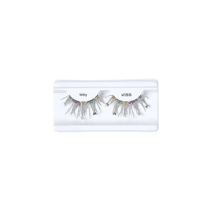 KISS Halloween Limited Edition Scary Clown False Eyelashes, 1 Pair - Witty