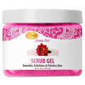 SPA REDI Exfoliating Scrub Gel – Dual-Action Pedicure Treatment for Callus Removal & Hydration, The One-Step Pedi Transformation for a 'Wow' Transformation Without Irritation 16 Oz