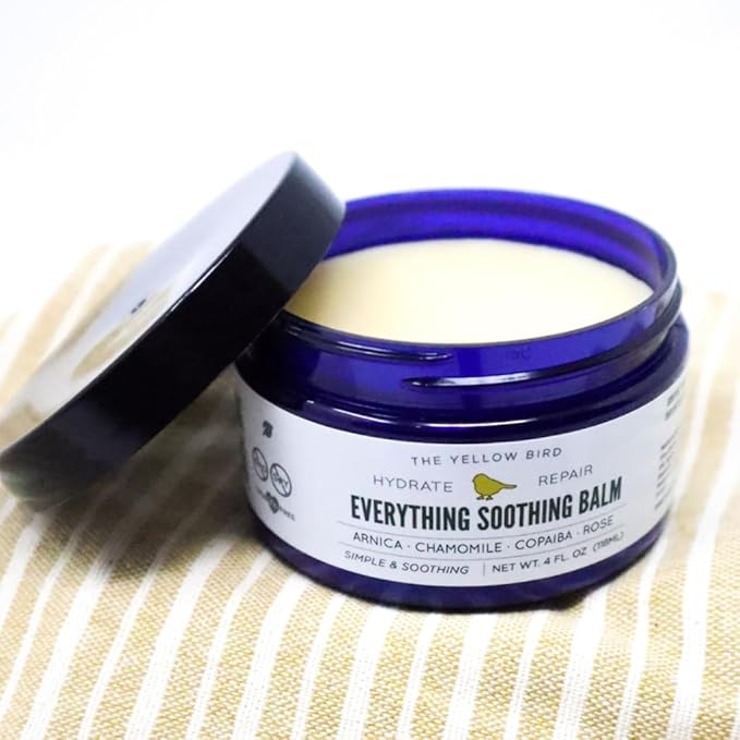 Everything Skin Balm – Organic Multi Purpose Salve & Repair Ointment for Dry Skin, Lips, Hands, Heels & Cuticles | Natural Moisturizer for Cracked, Rough Skin, Rashes, Minor Burns & Baby Diaper Care