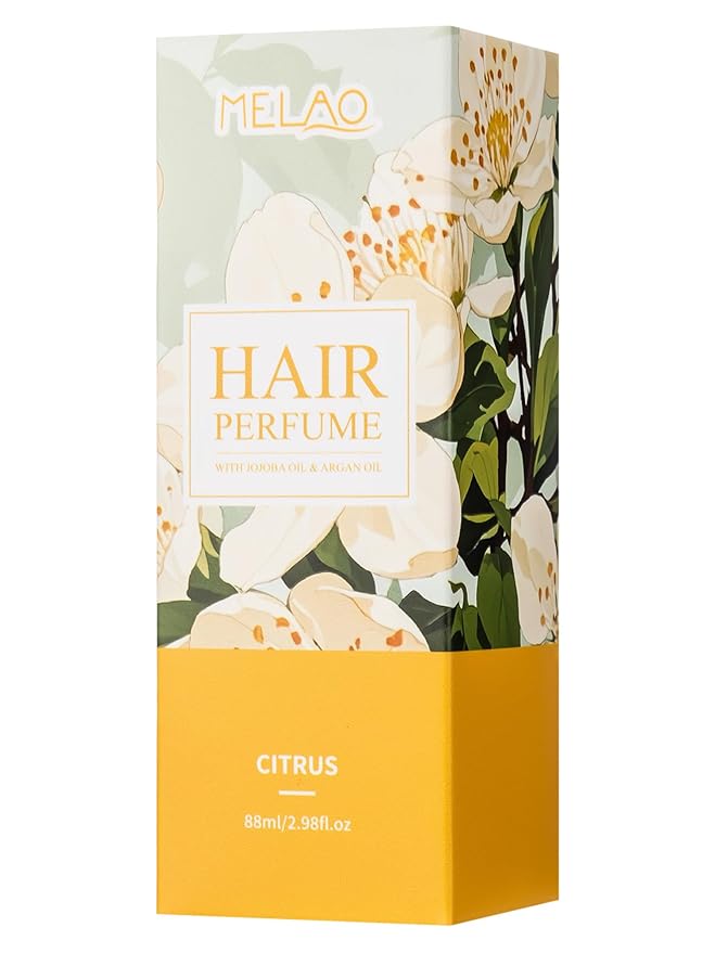 dPois Women’s Floral Hair Perfume Mist Orange Blossom Rose Scented Spray 2 Oz Travel Friendly Long Lasting Fragrance for Everyday Use Orange One Size